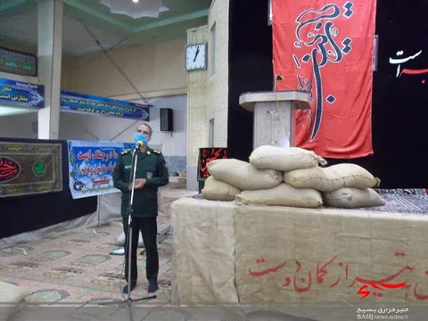 به همت روابط عمومی سپاه خمین
