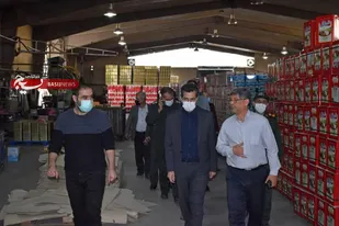 پایش میدانی کلینیک صنعت یار بسیج از شرکت پاک ظرف گلستان شاهرود+تصاویر