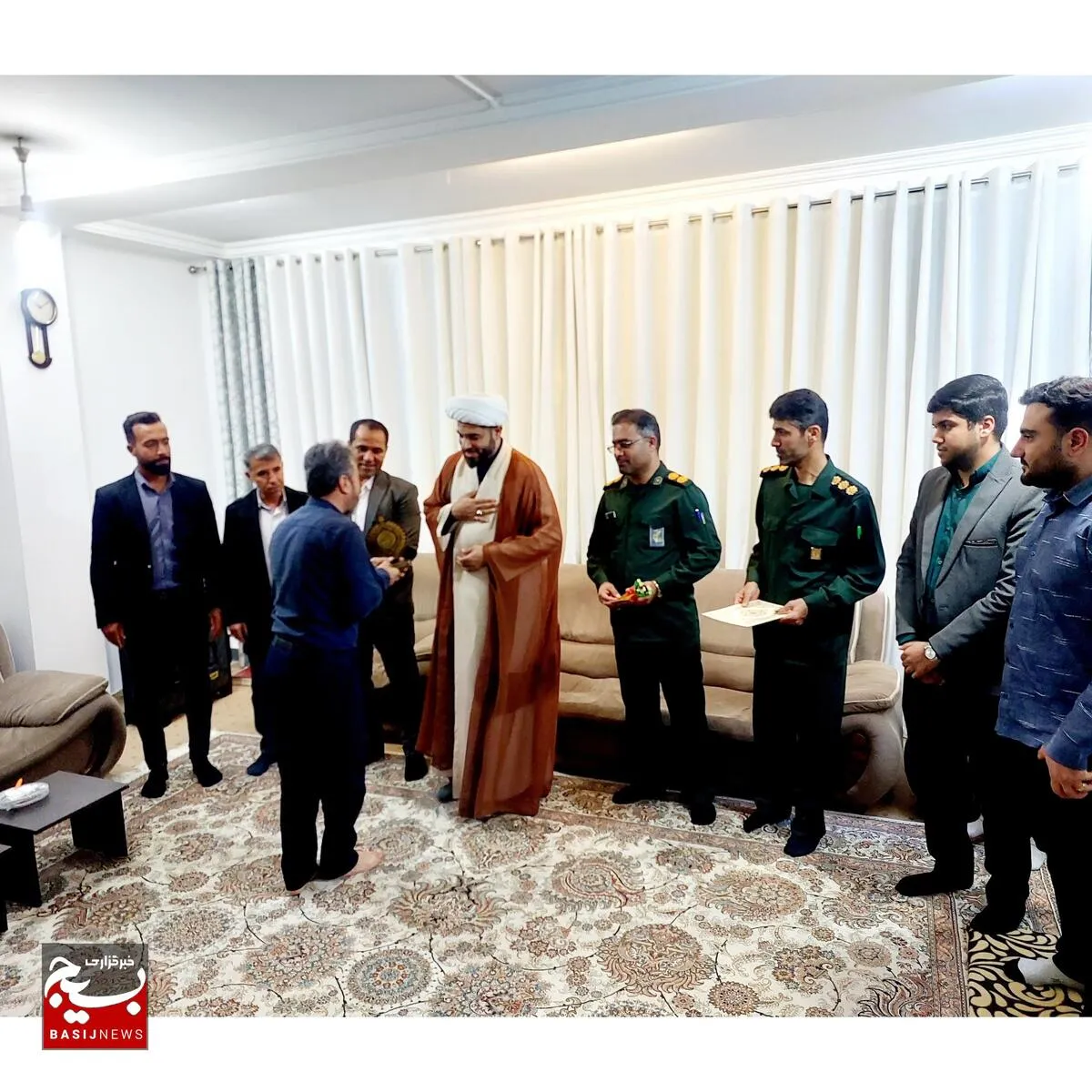 دیدار با جانباز دفاع مقدس به مناسبت ولادت حضرت ابالفضل (ع)