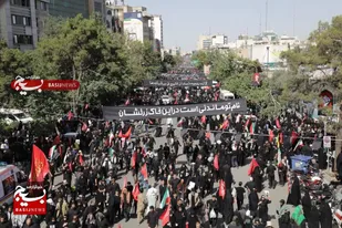 وداع با رهبر شهید انقلاب در تهران+ عکس
