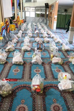تهیه 100بسته معیشتی ویژه ماه مبارک رمضان