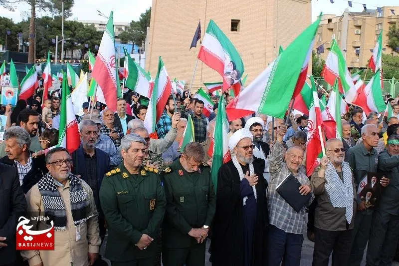 رزمایش بزرگ جانفادا برای ایران امام رضا در دامغان