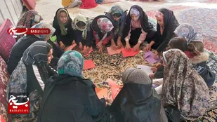 حضور گروه جهادی شهید سیاهکالی بسیج خواهران صدیقه کبری (س) در دهستان طرود شاهرود+ تصاویر