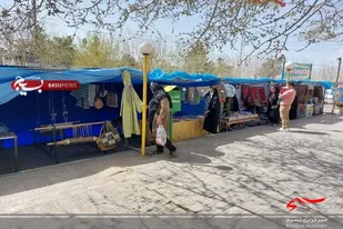 از برپایی نمایشگاه تا اسکان مسافران نوروزی به همت پایگاه های مقاومت بسیج سرخه