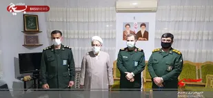 دیدار فرمانده سپاه کربلا با امام جمعه نوشهر