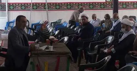 برگزاری نشست روشنگری و بصیرتی بسیج پیشکسوتان ناحیه کاشمر با سخنرانی برادر کریمی قدوسی + تصاویر