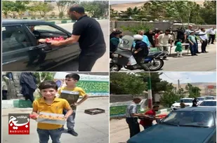 ایستگاه صلواتی &laquo;ریحانه&zwnj;الحسین(ع)&raquo; در روستای افتر برپا شد
