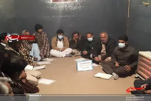 برگزاری نشست صالحین در پایگاه بسیج امام سجاد (ع) خاش