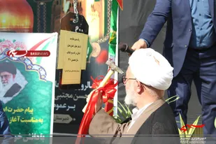 آیین نمادین زنگ مهر مقاومت مدارس شهرستان شاهرود به روایت تصویر
