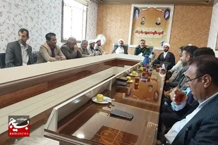 دیدار مسئولین شهرستان با فرمانده سپاه ناحیه زهک