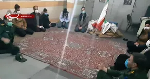 بازدید فرمانده ناحیه خوانسار از پایگاه مقاومت بسیج امام علی(ع)