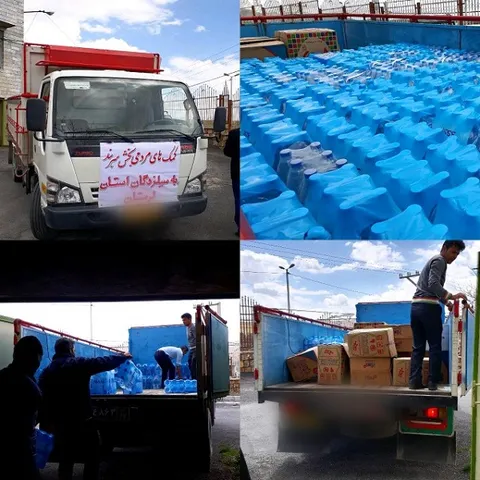 ارسال هفتمین محموله لوازم گرمایشی و البسه استان مرکزی برای سیل‌زدگان لرستان