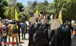 خیزش دانشجویی در زرند