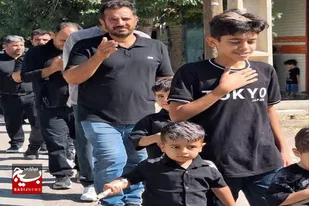 عزاداری روز عاشورا در گیان نهاوند