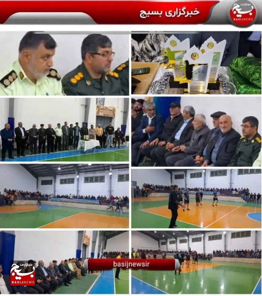 برگزاری مسابقات والیبال جام شهدای 