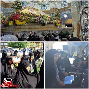 اردوی خواهران بسیج اصناف سمنان بمناسبت دهه کرامت