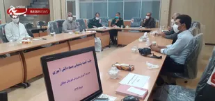 جلسه کمیته پشتیبانی وهماهنگی بسیج دانش آموزی دهاقان برگزار شد