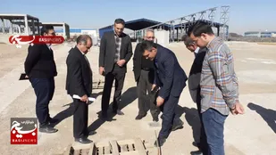 بازدید اعضاء کلینیک تخصصی صنعت استان یزد از کارخانه بازیافت سرباره های فولاد در شهرک صنعتی فولاد یزد با هدف به رفع موانع تولید