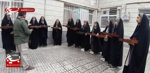 اردوی عملی آمادگی دفاعی دانش آموزان مه ولات برگزار شد