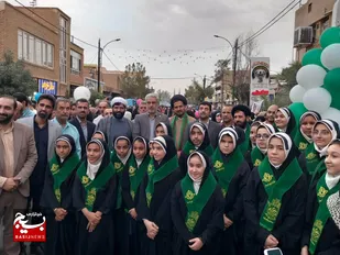 میهمانی کیلومتری عید غدیر در گرمسار از درگاه دوربین