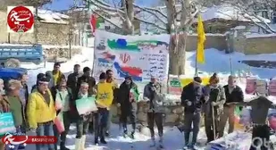 خط و نشان مردم روستای پیته نو بهشهر برای آمریکا و اسرائیل