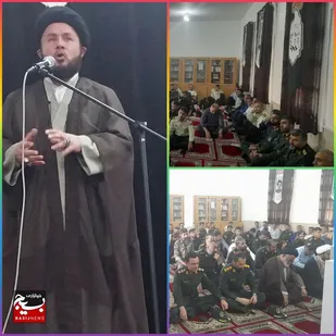 محفل انس و مودّت فرماندهی و پایوران سپاه و پرسنل فراجا شهرستان ایذه