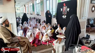 مراسم سومین سالگرد شهادت حاج قاسم سلیمانی در دبستان علویه اسلامیه