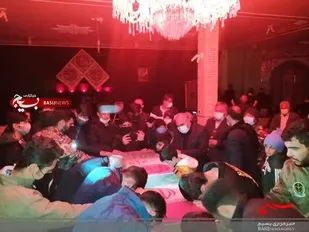 مراسم عزاداری فاطمیه و وداع با شهید گمنام