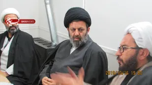 دیدار مسئول نمایندگی ولی فقیه سپاه استان با امام جمعه کلاته خیج+ عکس