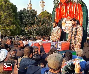 آسمانی شدن مدافع حرم و امنیت در پی جراحات اغتشاشات اخیر