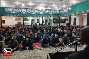 برگزاری مراسم ایام فاطمیه و شهادت حضرت فاطمه زهرا(س) در روستای طاسران کبودراهنگ