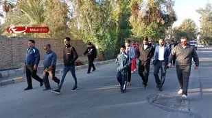 همایش پیاده روی خانوادگی در هفته بسیج  حوزه مقاومت بسیج امام رضا علیه السلام،شهداد
