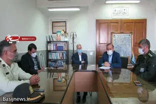 دیدار جمعی از مسئولان با رییس دادگستری و دادستان اسدآباد