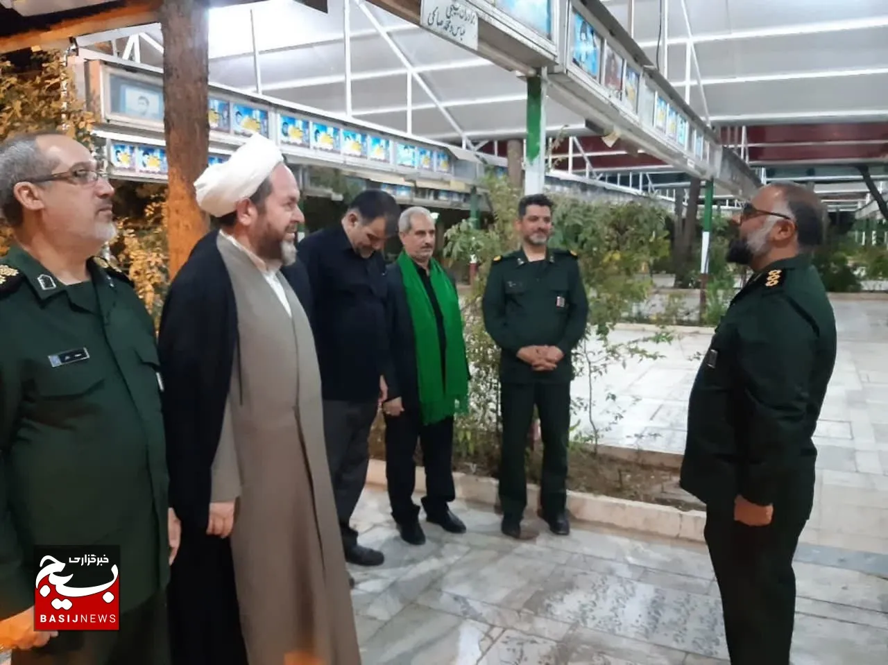 فرمانده حوزه مقاومت بسیج شهید ورزنده استان قم معارفه شد