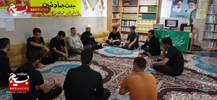برگزاری جلسه روشنگری و جهاد تبیین با محوریت تفسیر آیه جهاد در روستای حلاف ۳