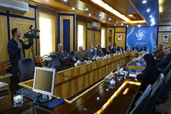 برگزاری هم اندیشی نمایندگان مجمع خیرین با مدیرکل صدا و سیمای فارس