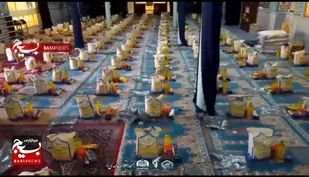 کمک&zwnj;های مومنانه جهادگران اهواز در  ماه مبارک رمضان+فیلم