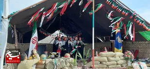 به همت سپاه ناحیه فاریاب برای اولین بار یادواره شهدای عشایری در شهرستان فاریاب برگزار شد