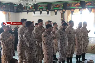 مراسم عزاداری دهه محرم در سپاه ناحیه ابهر به روایت تصویر