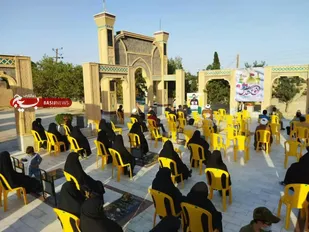 برگزاری آبروی محله و گلباران گلزار شهدای بخش بسطام شاهرود+ تصاویر