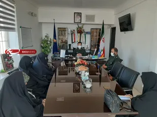 دیدار بانوان جهادی پیشوا با فرمانده سپاه