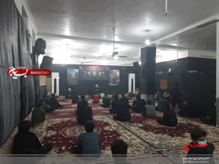 مراسم عزاداری دهه دوم فاطمیه در شهر چغادک برگزار شد