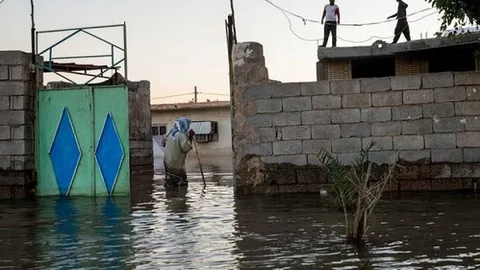 حركت جهادي بسیج براي رفع مشكلات مردم سيل‌زده و بازسازي خسارات