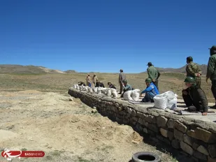 برگزاری اردوی عملی آمادگی دفاعی دانش آموزان رزنی