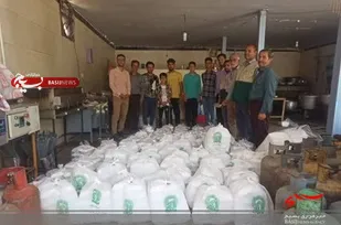 توزیع هزار پرس غذای گرم در روستای شهریار