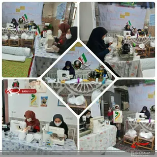 تولید5 هزار ماسک در اردل