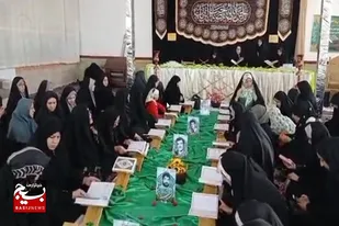 برگزاری مسابقات قرآن و عترت بسیج در مسجد جامع جورقان همدان