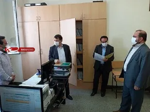 بازدید سرزده رئیس کل دادگستری آذربایجان شرقی از دادگستری بناب