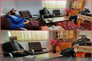 مدیر کل اداره تبلیغات اسلامی استان سمنان با امام جمعه سرخه دیدار کرد
