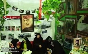برپایی نمایشگاه طرح اسوه پایگاه های مقاومت بسیج کمیل